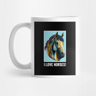 Horse Lover Art Mug